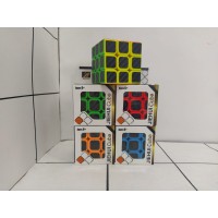 Головоломка логическая, (Кубик Рубика 3*3 карбон)