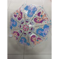 Зонт детский r-50см, прозрачный, полуавтомат  в кор.Литтл Пони
