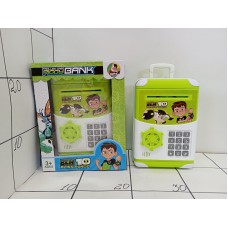 Детский игрушечный сейф с кодовым замком на бат., кор Вен 10