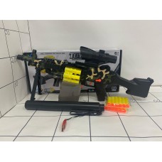 Игрушечный автомат АКБ, кор 608/мягкие пули