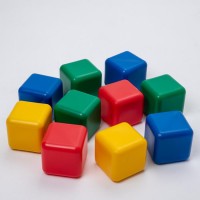 Набор кубиков 12 см, 10 шт. 1930541