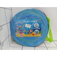 Палатка детская игрушечная 89*67*67см в сумке Акулята